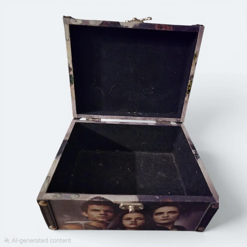 NECA Twilight Saga 2010 Eclipse Movie Jewelry Box Trunk Bella Edward Jacob